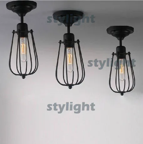 

Loft pomelo ceiling lamp industry style American country lighting dinning room warehouse stock lights