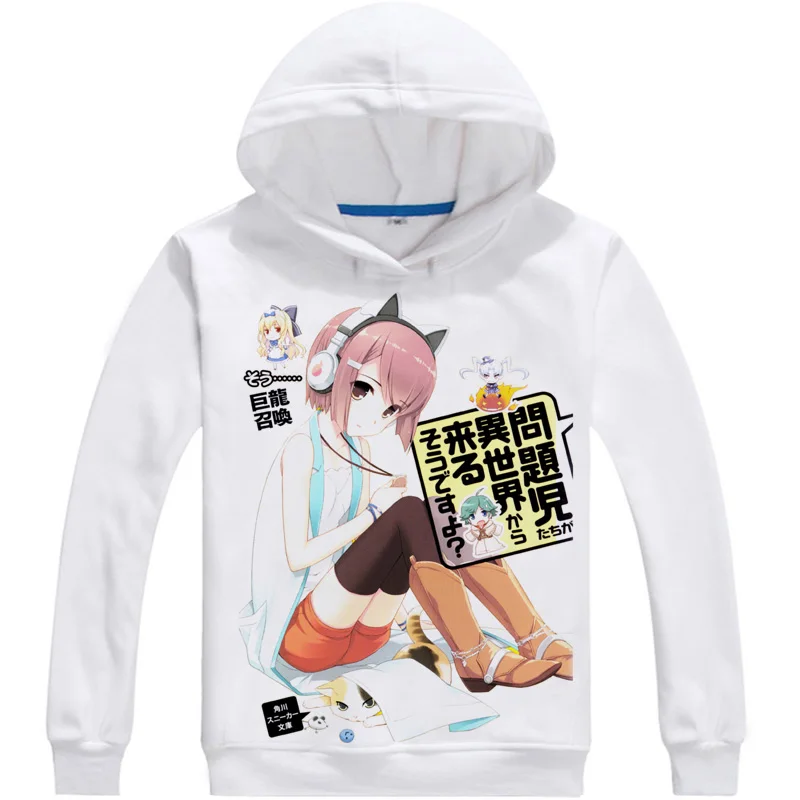 Coolprint Anime Hoodies A Dark Rabbit Has Seven Lives 3D Hoodies Multi-style Hooded Kurousagi Kuro Usagi Cosplay Sweatshirts