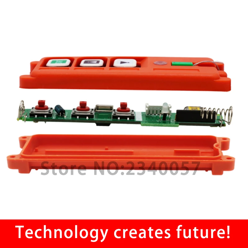 2 transmit 1 receive Wireless Industrial Remote Controller Electric Hoist Remote Control Winding Engine Sand-blast Equipment