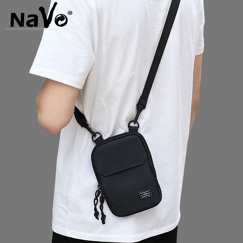 Waterproof Small Messenger Bag Light Weight Casual Crossbody Bags Mini sling bag for boys girls Nylon Small Phone Pouch