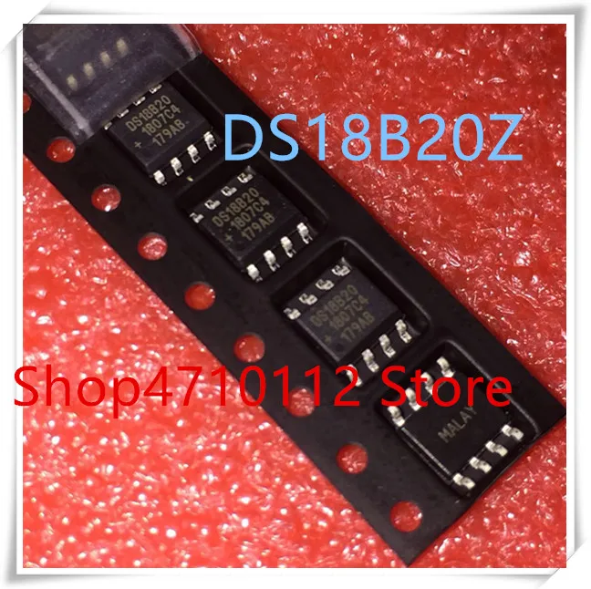 

NEW 10PCS/LOT DS18B20 DS18B20Z 18B20 SOP-8 IC