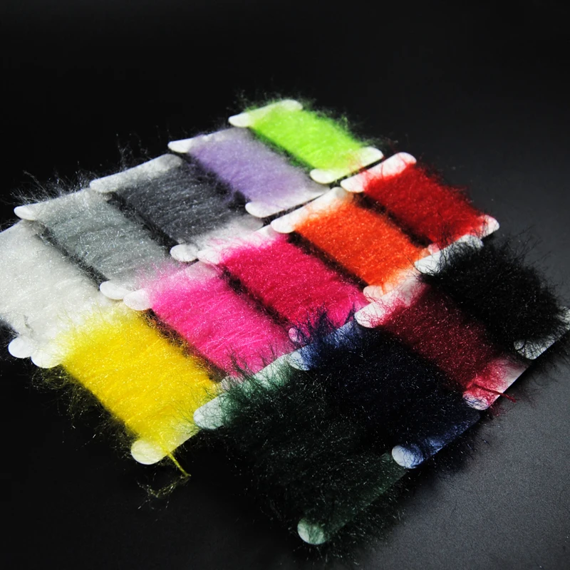 5 Meters 14 Color Assorted Colors Fly Tying Dubbing Line Yarn Scud Sand Worm Flies New Fly Tying Material For Nymph Adult Body