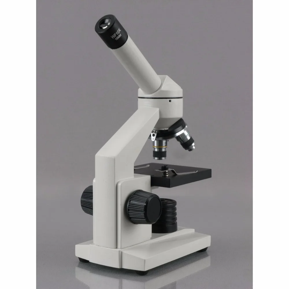 Biological Science Student Compound Microscope--AmScope Supplies 40X-1000X Biological Science Student Compound Microscope