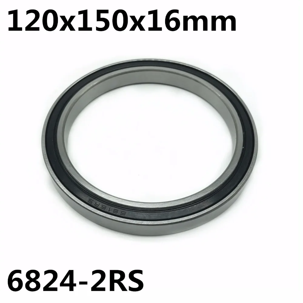 1 sztuk 6824-2RS 120x150x16mm wysokiej jakości ultra cienkie łożyska kulkowe głębokorowkowe 6824RS 6824