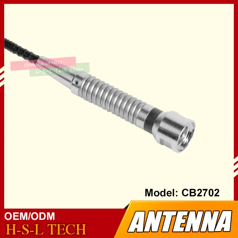 Elastyczna mobilna bicz dwupasmowa antena 29.6MHz HF antena na mobilne samochodowe walkie-talkie Radio samochodowe akcesoria radiowa antena samochodowa