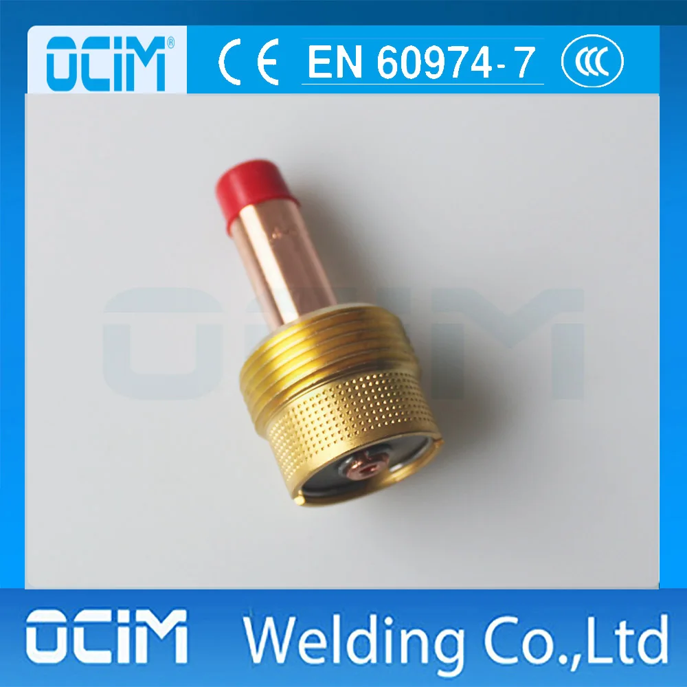 Imagem -05 - Tig Collet Corpo Jumbo Tocha de Soldagem Lente de Gás de Grande Diâmetro Fit wp 17 18 26 Série Pcs