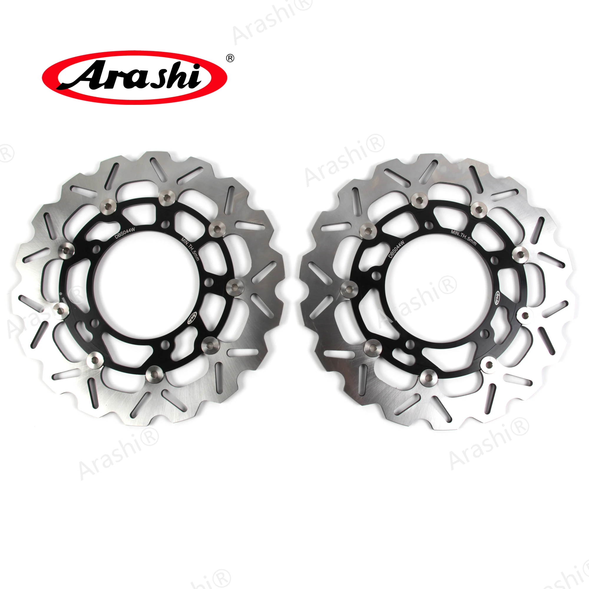 ARASHI For SUZUKI DL V-STROM 650 2007-2012 CNC Front Brake Rotors Disc Disks Vstrom 2007 2008 2009 2010 2011 2012 GSR400 GSXF