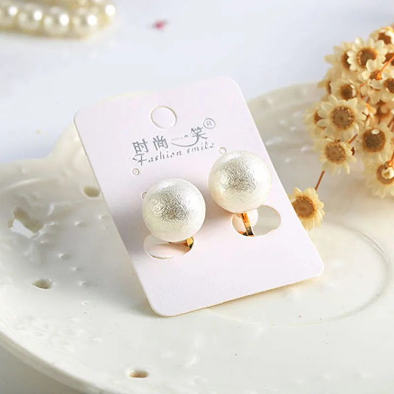 New Arrival Hot Brand Simulated Pearl Clip on Earrings Without Piercing for Women Statement Jewelry Wedding Fashion Earrings