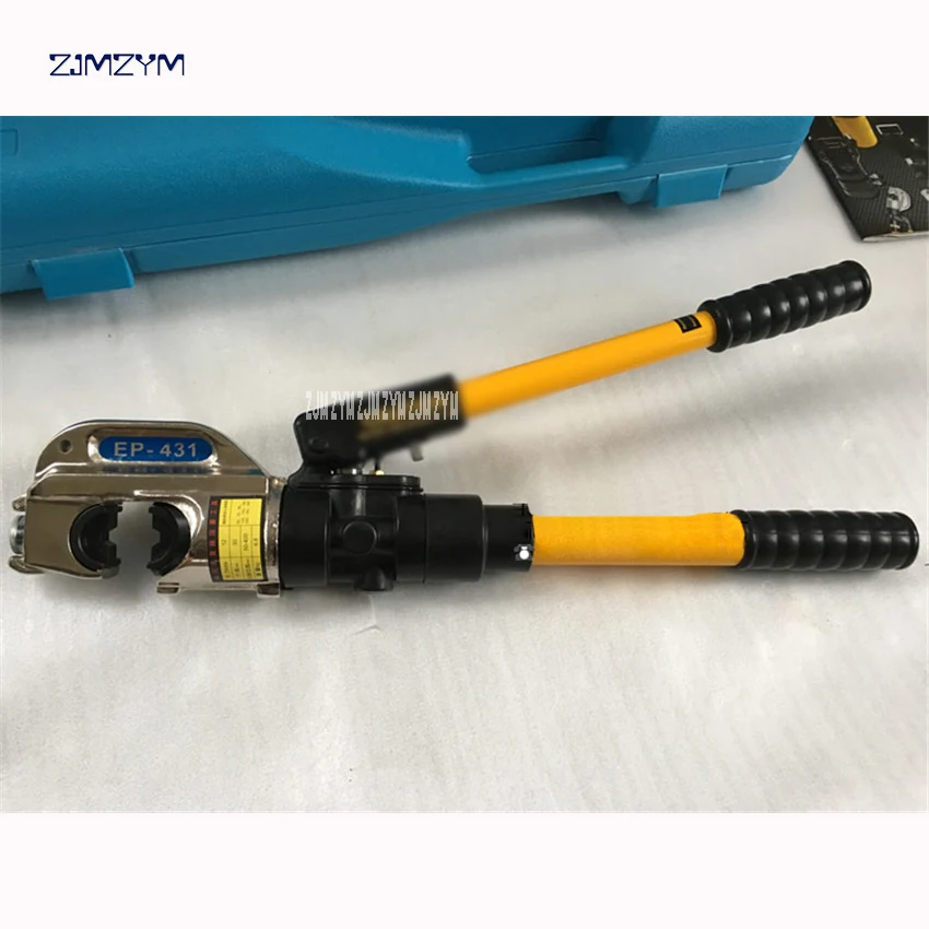 EP-431 Manual Cable Hydraulic Hexagon Crimping Tool wire Crimping Plier Hydraulic Compression Tool  Pliers Crimp range 16-400mm2