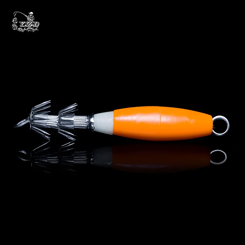 10PCS Squid Jig Hook Luminous  10cm 2.0 Umbrella Stainless Steel Fishing Cuttlefish Shrimp Squid Octopus Inkfish Calamary Bait