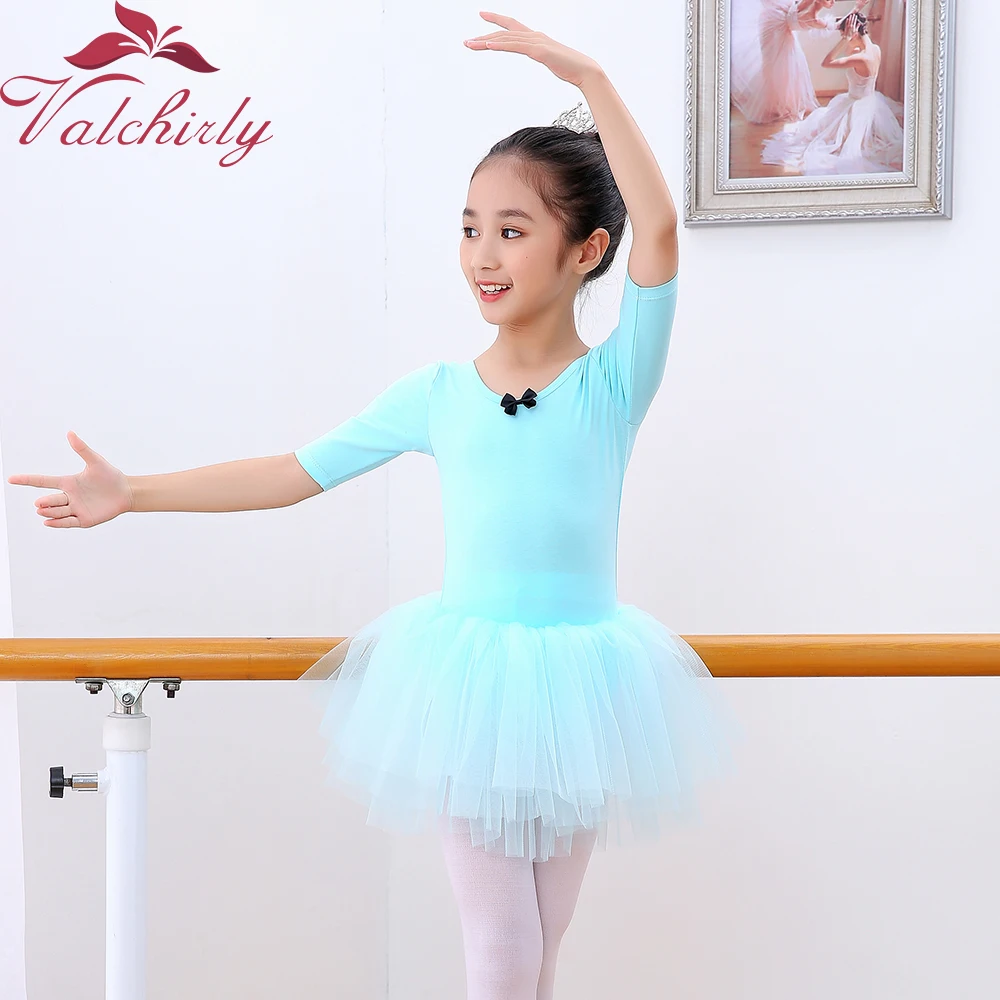 New Gymnastics Leotard  Kids Ballet Tutu Dress Ballerina Party Leotard Ballet Dance Bodysuit for Girls and Toddlers