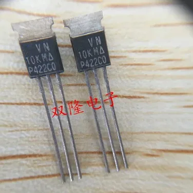 10PCS/LOT    VN10KM VN10K TO-92 N-Channel Enhancement-Mode MOS Transistors  New original