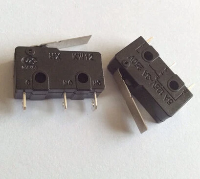 micro switch KW11 KW12 HX with handle 3 pins