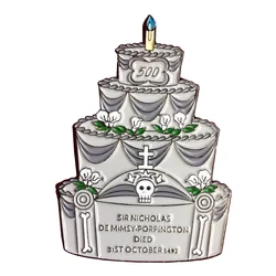 Happy Death Day Cake Enamel Pin Badge