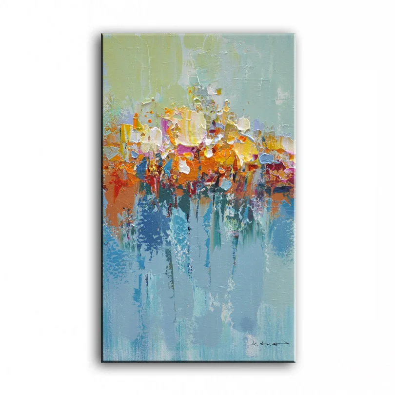 

Original oil painting seascape hand-painted Home decoration painting famous high quality Modern artists painting 18012805