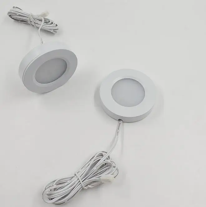 Under Cabinet Lights Closet Lamp 12V/DC 2.5W LED Cupboard Light Aluminum Shape Lamps For Kitchen Counter Lighting Bookshelf