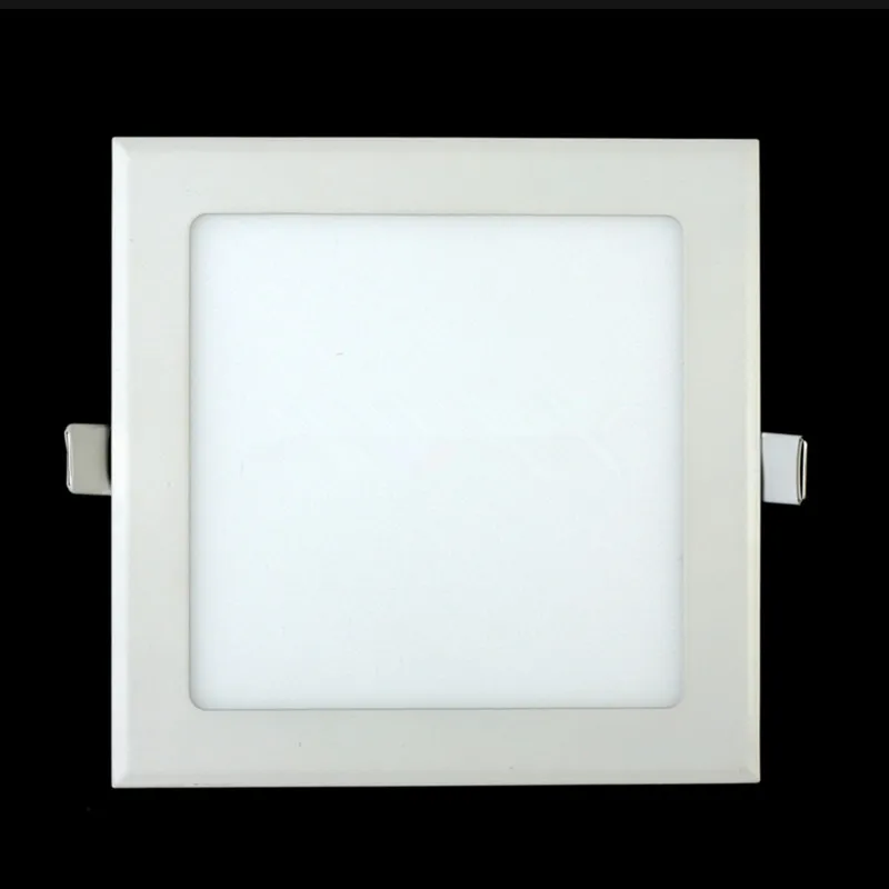 LED Panel light 3w/4w/6w/9w/12w/15w/25w led ceiling downlight AC85-265 With adapter DHL/Fedex Free 20Pcs