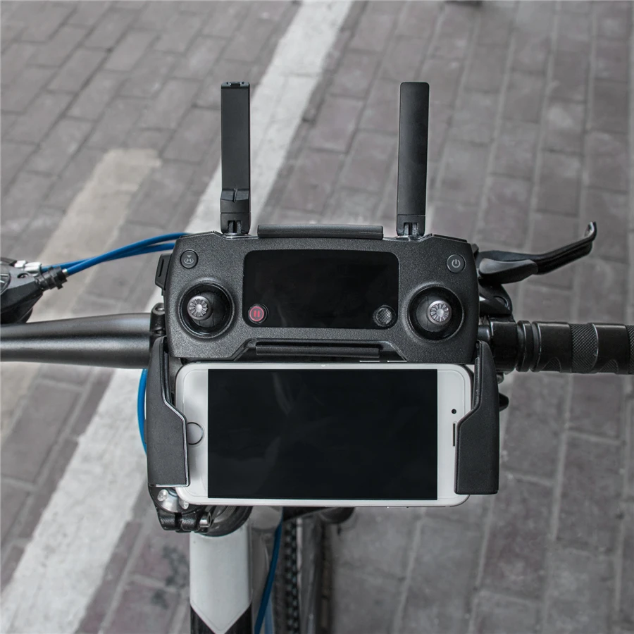 Halterung für fahrrad halterung für dji mavic pro/mavic luft sender fernbedienung kugelgelenk 360 grad drehbar auf fahrrad