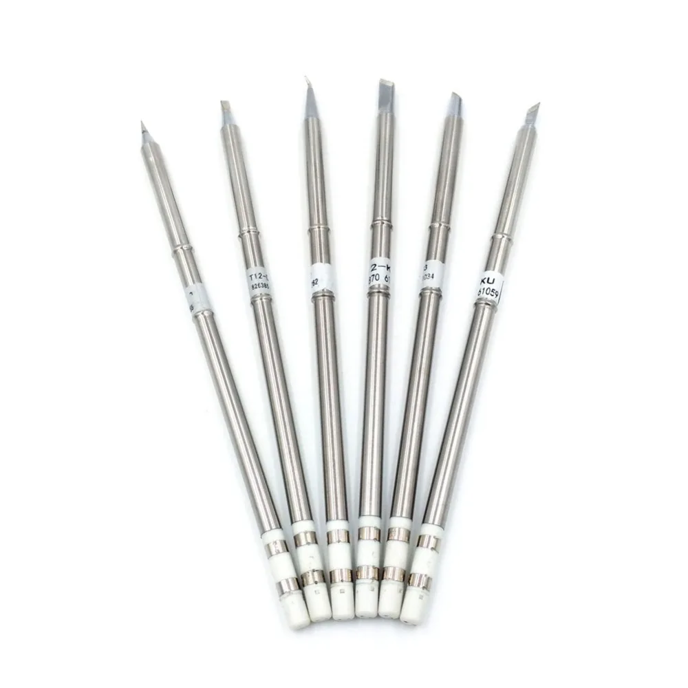 T12 Welding Tip Soldering Iron Handle and Station Tips for Hakko FX-950 FX-951 FX-952 FM-202 FM-203 FM-204 FM-206 FM-2027 FM2028