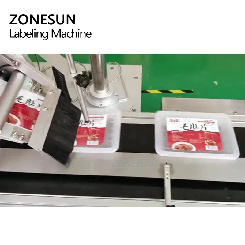 ZONESUN XL-T831 Automatic Flat Surface Labeling Machine Label Applicator Square Bottle Sticker Labeler