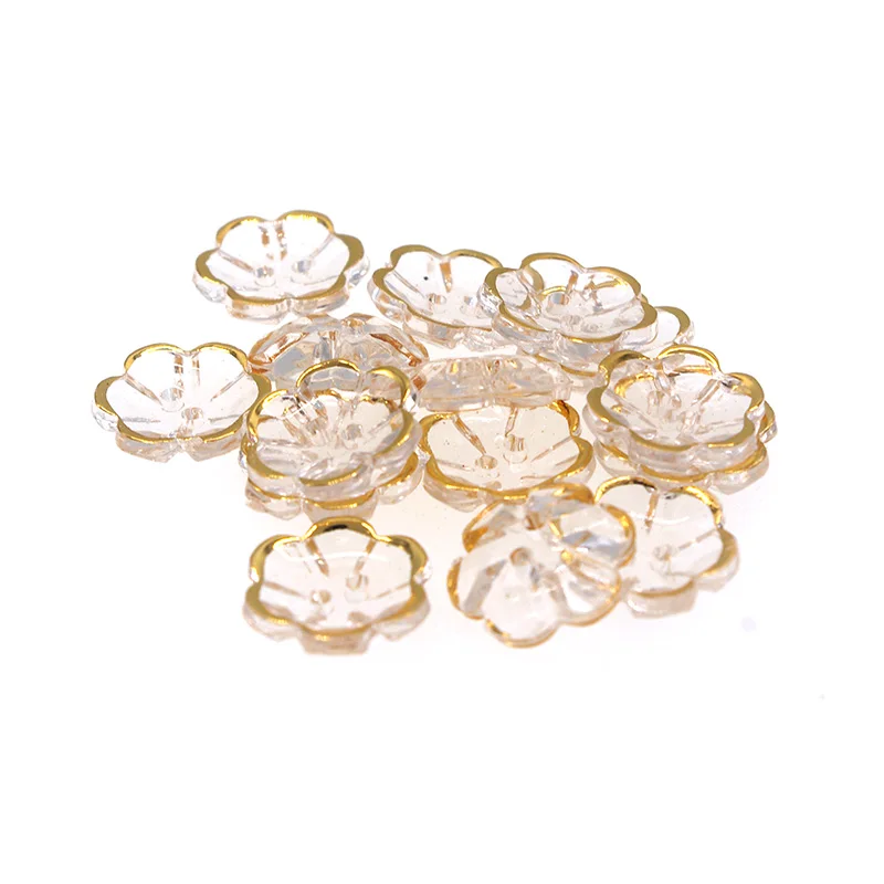 50pcs Resin 2 Holes buttons the wholesale Pearl color for the shirt the children\'s clothes 15mm