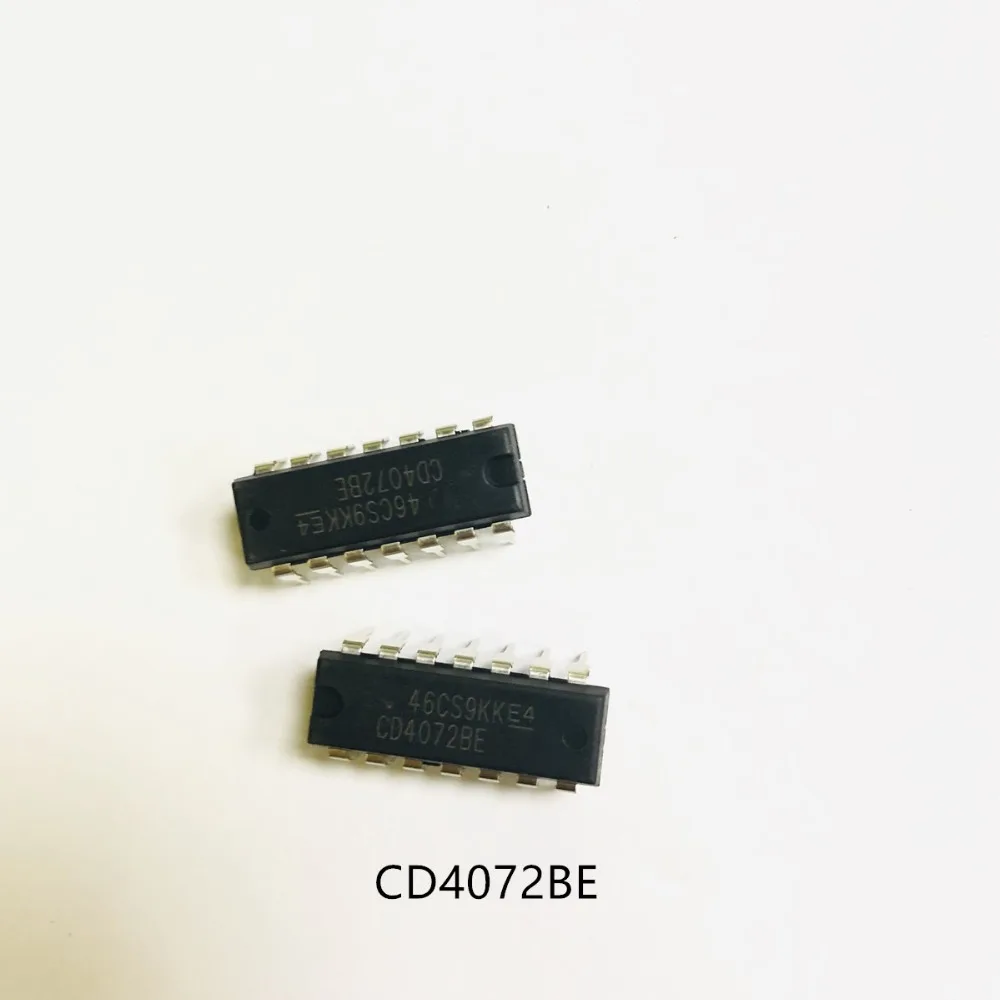 20PCS  CD4072BE CD4072 4072BE 4072 DIP14  original IC