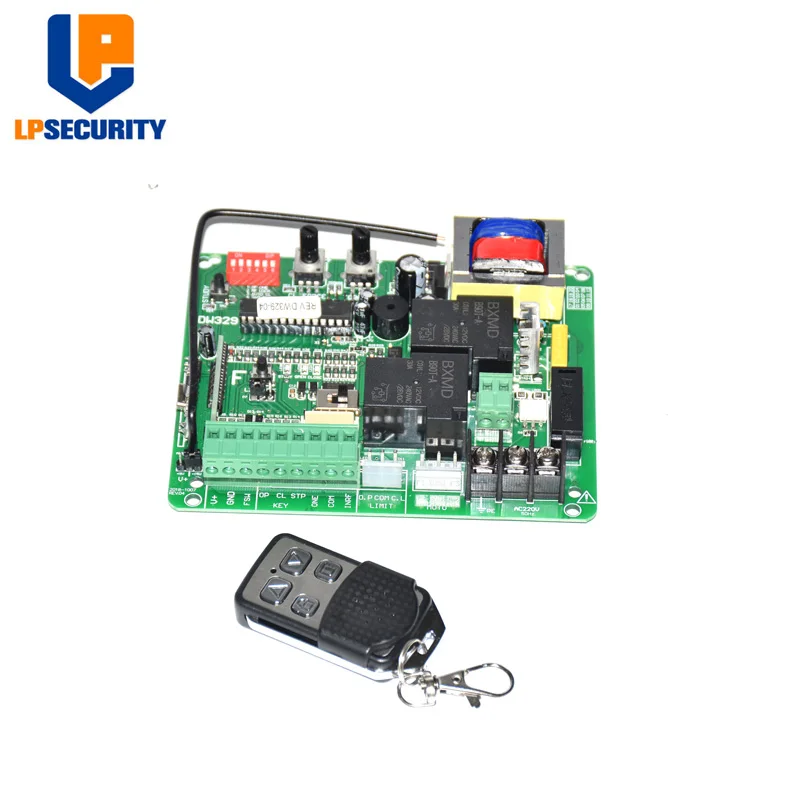 230VAC or 110V normally open Sliding Gate Opener Motor Circuit Board Card controller PCB motherboard(remote control optional)