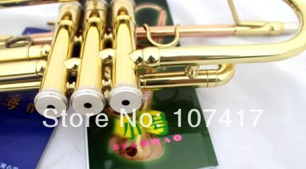 2023 Hot Sale Direct Selling Bb Tuba Trompetes Phosphor Bronze Trumpet Musical Popularity Authentic Tube Spout B Flat