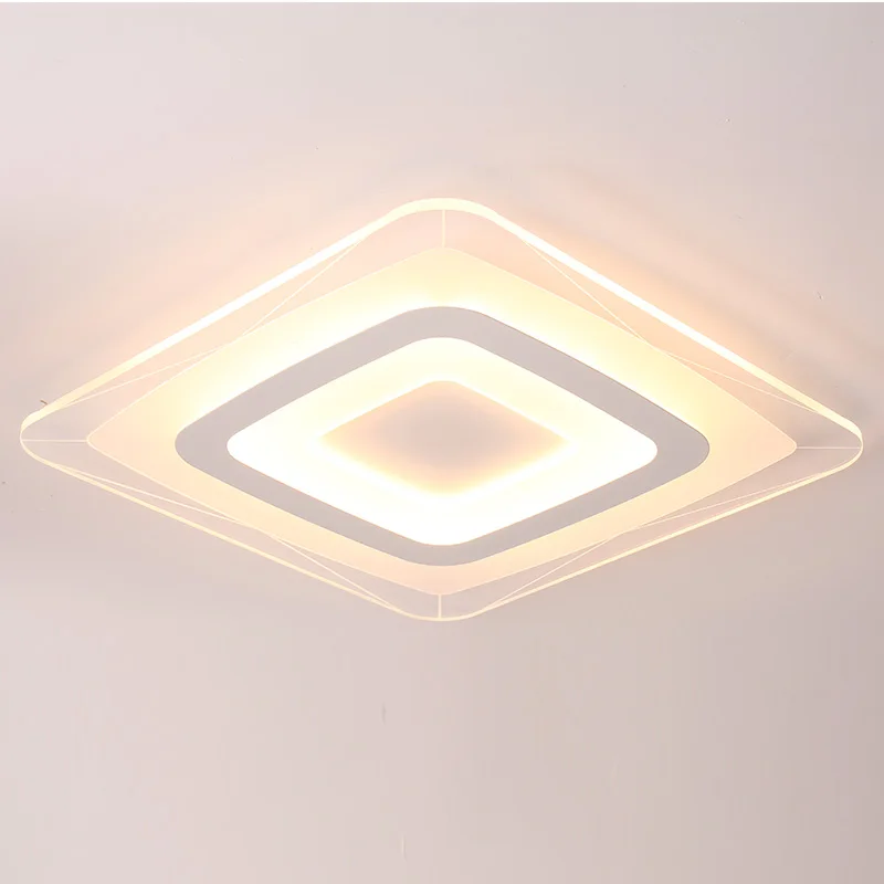 

Ultru thin bedroom ceiling lamp transparent LED ceilng lamp creative ceiling light fixture creative deco lighting fixtures