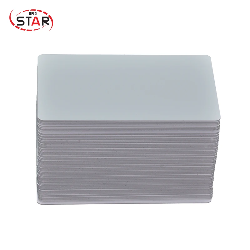 100pcs/lot 125KHz RFID proximity blank thin ID cards plastic card