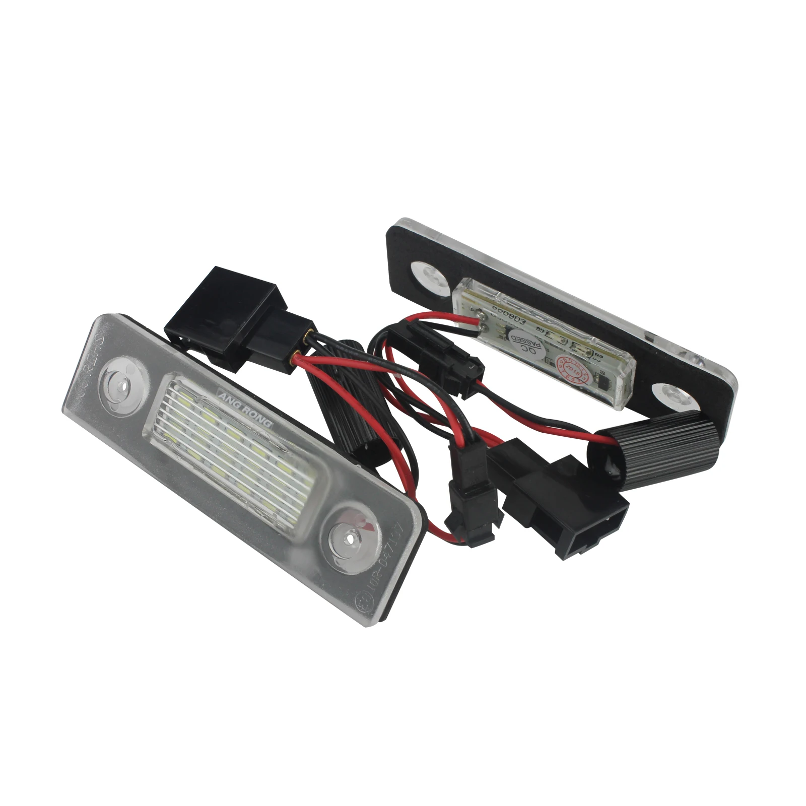 ANGRONG 2x Oświetlenie tablicy rejestracyjnej LED dla Skoda Octavia 1Z 2004-13 i Roomster 5J 2006-15 — zdjęcie 4