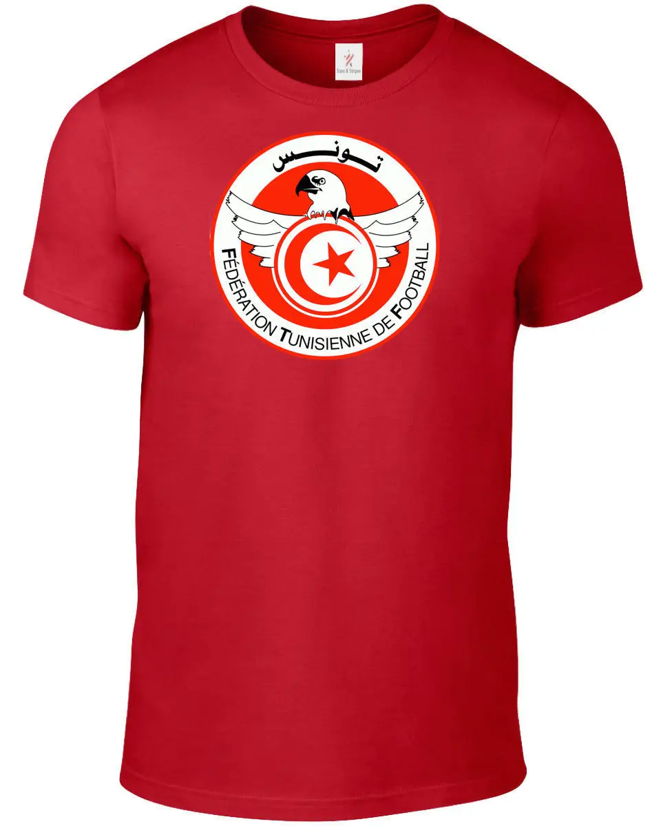 Tunisia 2019 T Shirt Men\'S Footballer Legend Soccers 2019 Man\'S Op Neck Designer Adults Casual Tee Shirt Fitted T Shirts