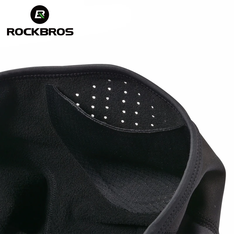 ROCKBROS bicicletta passamontagna maschera da sci berretto invernale da uomo sciarpa termica in pile scudo Outdoor moto bici ciclismo maschera per