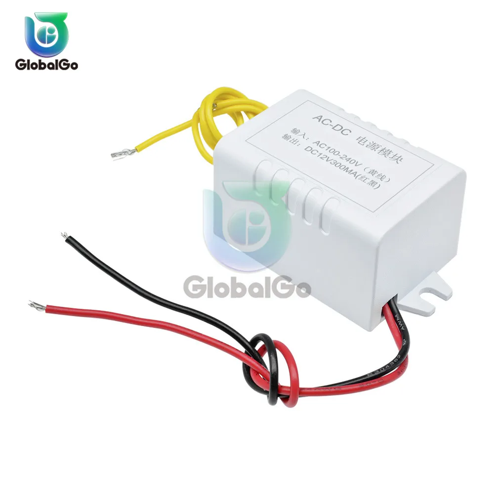 AC 110-220V to DC 12V 300mA Voltage Converter Transformer Power Step Down Board Voltage Transformers Converter Adapter