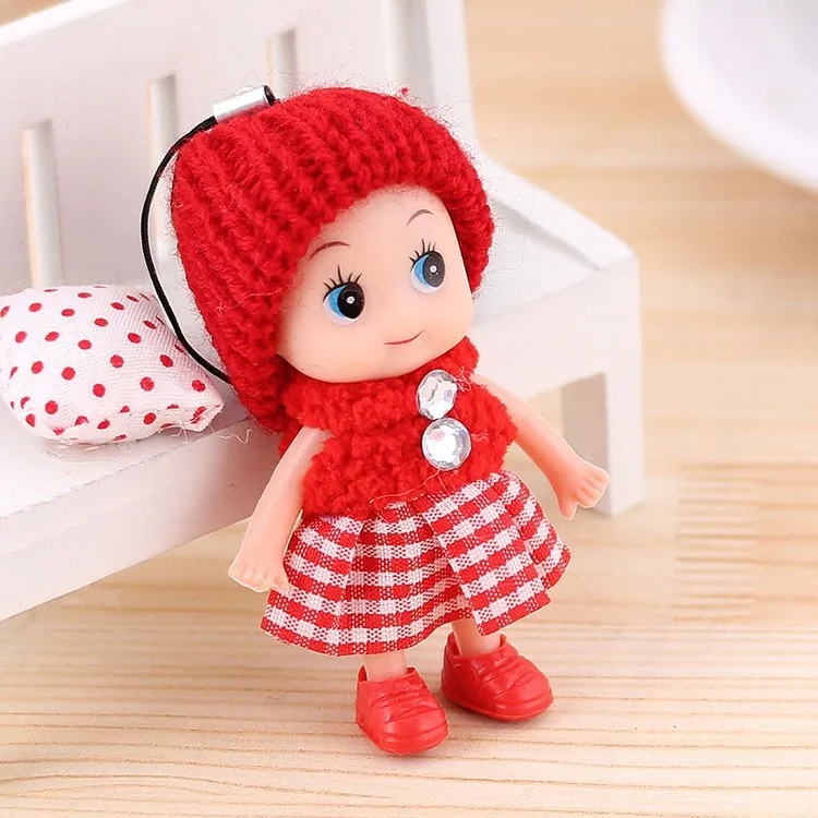 5pcs 8cm Mini doll confused doll  pendant Korea confused confused doll toy wholesale