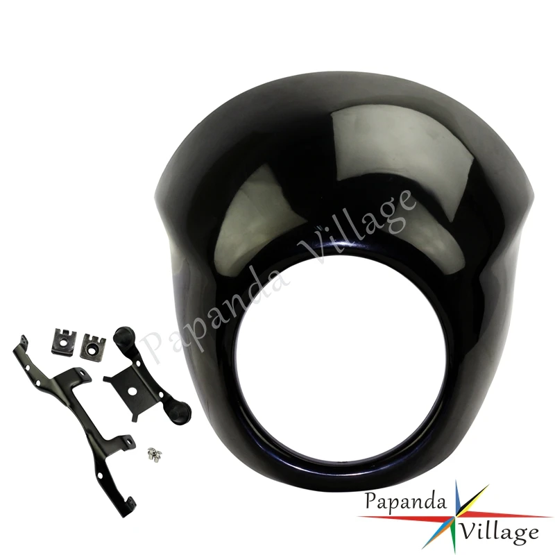 Motorcycle Black ABS Plastic 5.75