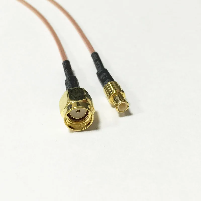 wireless  modem cable MCX male straight switch RP SMA male plug RF coax cable RG178 15cm wholesale