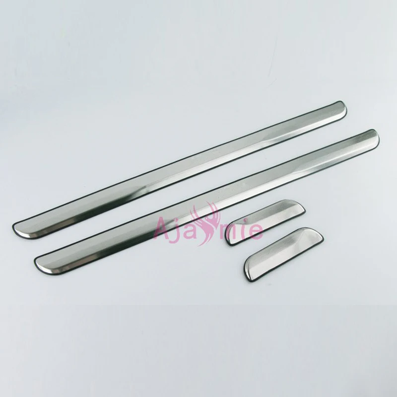 

#304 Stainless Steel Door Sills 2011-2017 Bumper Frame Trim Panel Plate Kit Car Styling For Nissan Juke Accessories