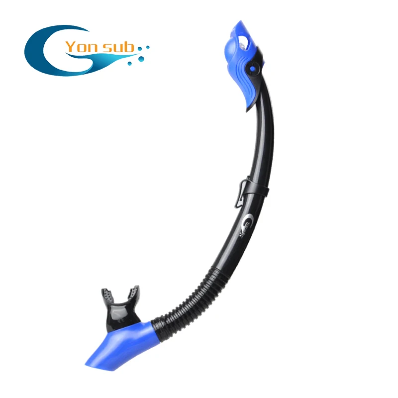 YONSUB-Diving Dry Snorkel, Underwater Scuba Diving Breathing Tube, Silicone Mouthpiece, Swimming Snorkeling Equipment