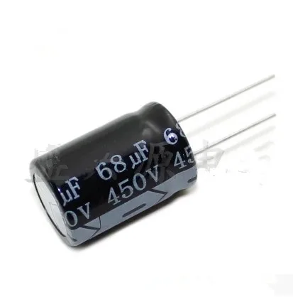 

450V 68UF 68UF 450V Electrolytic Capacitor volume 18X25 18X30 best quality New origina