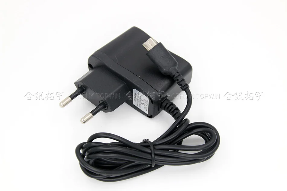 Schwarz EU Stecker ladegerät Netzteil Ac adapter für Nintendo DSL DS Lite NDSL Konsole