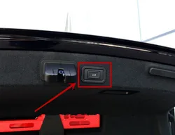 Push Button For Electric Trunk Lid Lock For Audi A6 C6 / Q5 / Q7