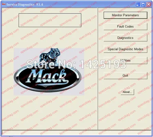 

MACK V-MAC III 2.9.4 (with Dealer Programming)