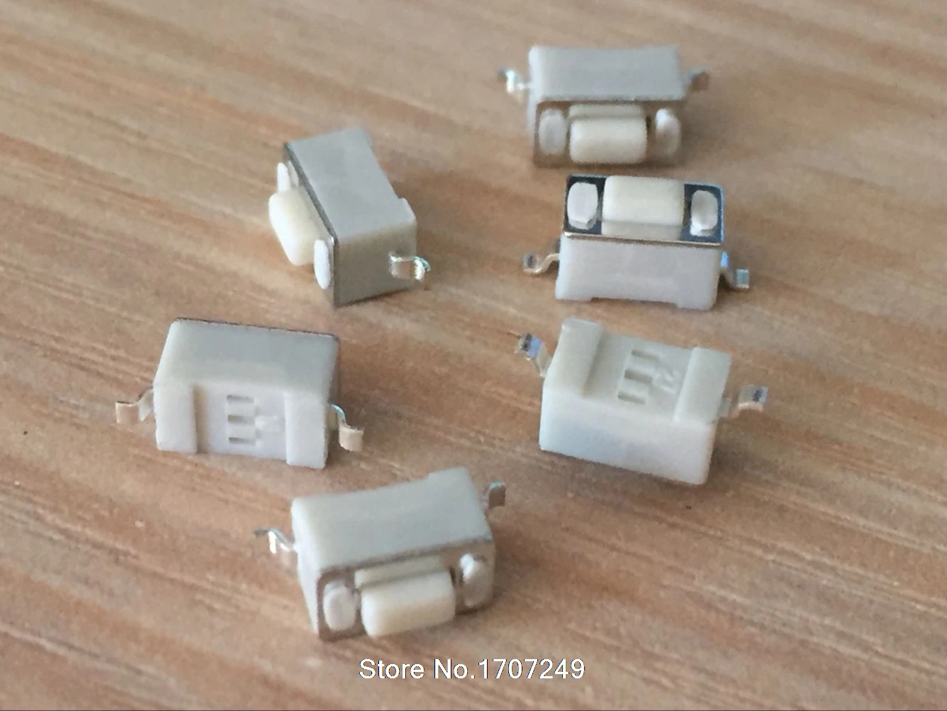 1000pcs/lot White SMD Tact Switch 3x6x4.3mm liquid crystal Push button 3*6*4.3mm Automobile remote control touch switch button