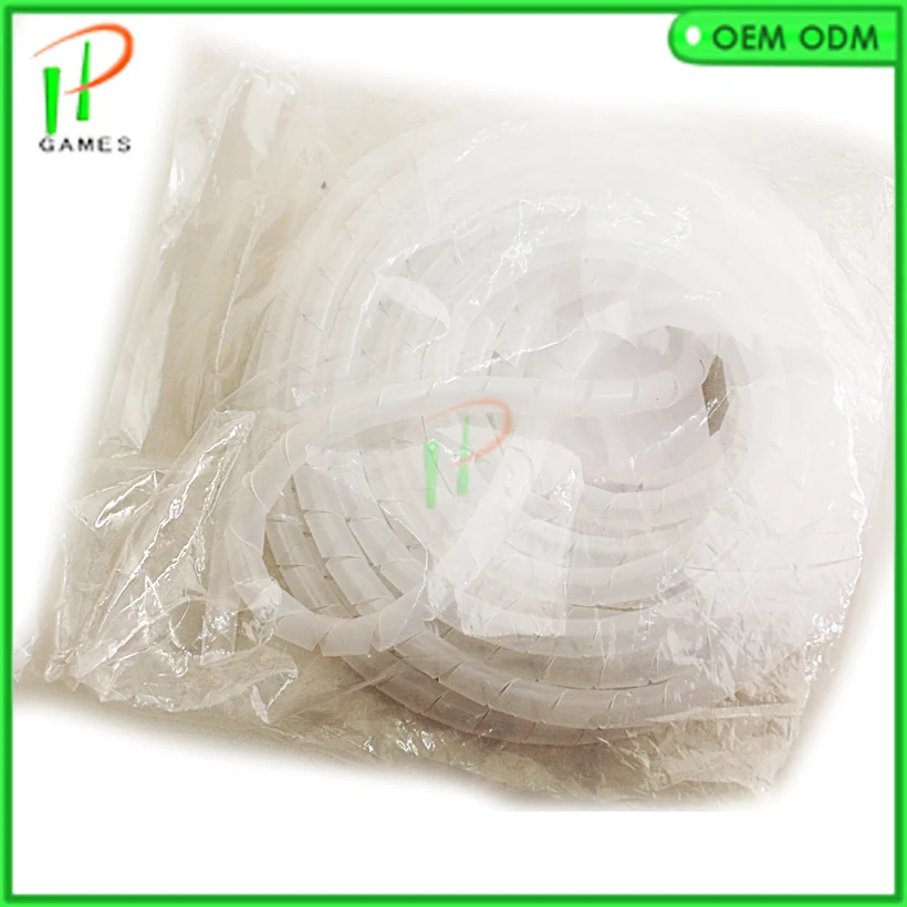 

10 meter 10mm package line pipe white winding line management set line protective sleeve pipe winding wire