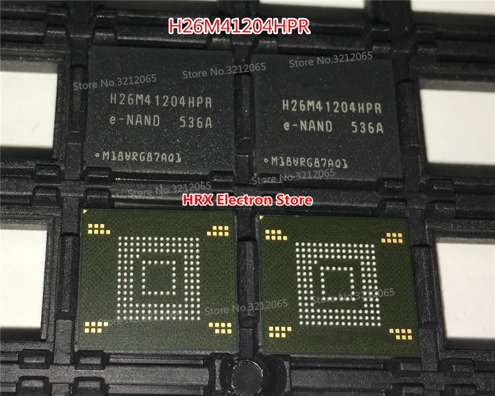 100% New Original H26M41204HPR eMMC ver 5.1 BGA-153 H26M41204 In Stock