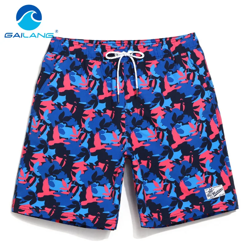 Gailang Brand Men's Beach Shorts Board Boxer Trunks Shorts Swimwear Swimsuits Quick Drying New Fashion Plus Size Short Bottoms