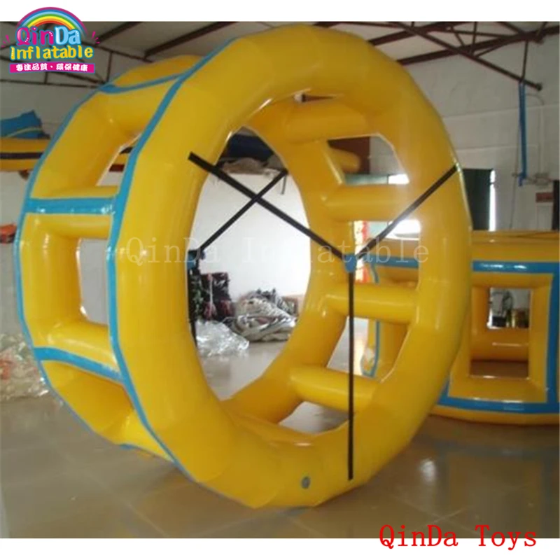 Commercial Grade Hamster Roller Wheel With Free Air Pump, 2m Diameter Inflatable Water Treadmill For Adults