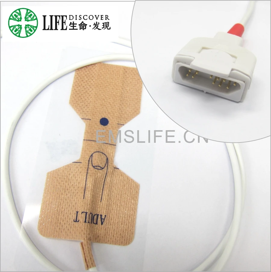 

5PCS packing disposable spo2 sensor for adult pediatric infant neonate size masismo rainbow with chip