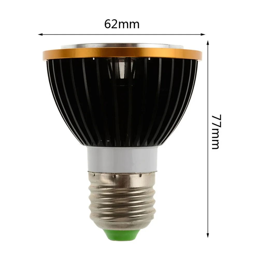 أضواء LED COB بقعة PAR20 لمبة 220V110V عكس الضوء GU10 GU53 E27 7 واط 9 واط 12 واط لمبة LED P20 مصابيح الدافئة/نقية/الباردة الأبيض بقعة ضوء